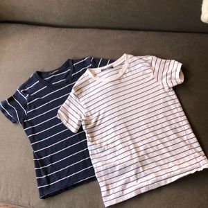 Brandy Melville Striped Tees x 2!